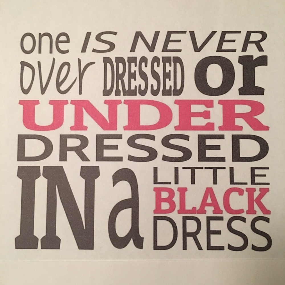 Little Black Dress